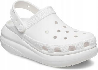 OEM Zueco Crocs Classic Crush 207521 M8 I Eu 4142 I W10 Blanco