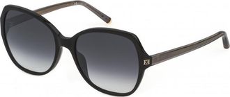 Escada Womens SESC78-570700 SESC78 57 570700 Sunglasses - Black - One Size