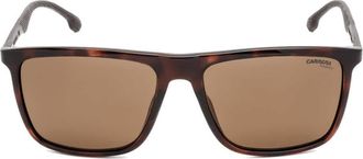 Carrera Polarized Bronze Rectangular Mens Sunglasses CARRERA 8032/S 0086/SP 57