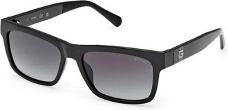 Guess Zonnebrillen - Heren - Zonnebrillen - Zwart - 57 MM - Accessoires