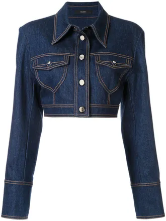 Ellery Giacca denim Sheval - Blu