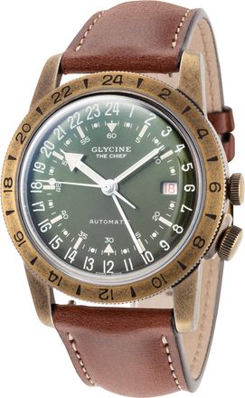 Glycine Airman The Chief GMT Mens Watch