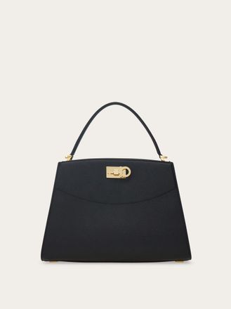 Ferragamo Women New Ferragamo Studio box bag (M) Black