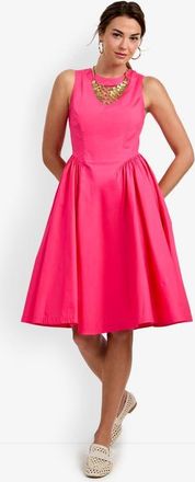 Trina Turk Lombardy Midi Dress in Magenta Milano at Nordstrom, Size 10