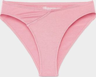 Miiyu Womens Cross-effect cheeky panty Organic cotton and TENCEL TM modal