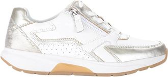 Gabor Sneaker Low - Dames - Sneakers - Wit - 37 EU - Leer - Schoenen