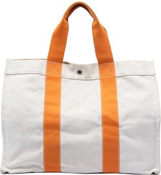 Herm&egrave;s Pre-owned Hermes Toile Bora Bora Tote GM Ladies ALRQWHL3QOA5JXFA