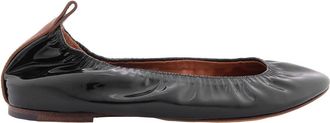 Lanvin Patent Leather Ballerina Flats