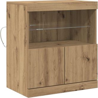 vidaXL Sideboard Brown 60 x 37 x 67 cm Engineered wood Vidaxl