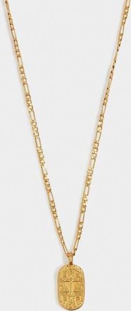 Katie Loxton Libra Waterproof Gold Zodiac Necklace at Nordstrom