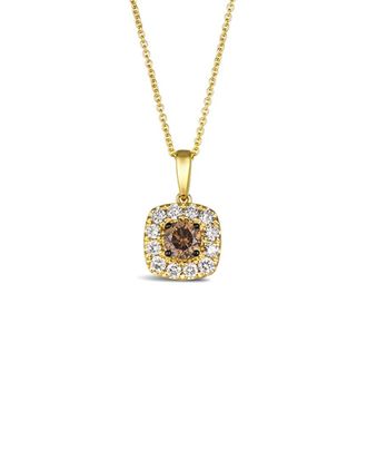 Le Vian Chocolate Solitaire 14K 0.83 Ct. Tw. Diamond Pendant