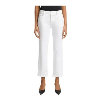 7 For All Mankind Mujer, Pantalones, Blanco, Talla: W28