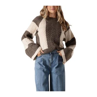 Object Object, Dames, Truien, Beige, Maat: XS