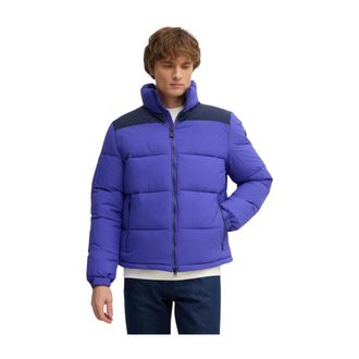 Save The Duck Heren, Jassen, Paars, Maat: XL Leer