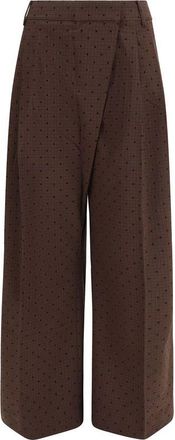 Ganni Ganni Elastane Casual Womens Pants