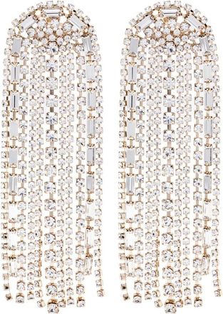 Rosantica Orecchini pendenti con cristalli - Oro