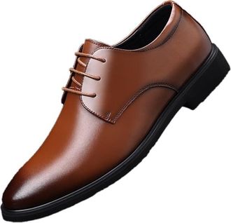 Generic Men Oxford Dress Shoes Low Top Leather Design with a Refined Classic Look Offering Comfortable Style for Business Office Suit Wear Wedding Groom or Fo