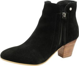 Ravel Tulli Womens Ankle Boots 5 UK Black Suede