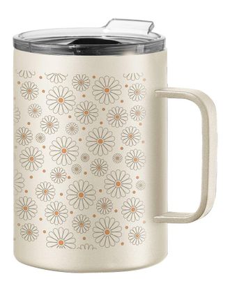 Oggi Thermomug Daisy Vacuum Insulated Tumbler