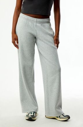 PacSun Core Washed Extreme Baggy Fit Sweatpants in Heather Grey at Nordstrom, Size Xx-Small