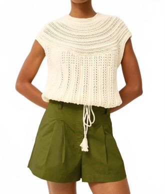 Marie Oliver Kelly Top In Ivory