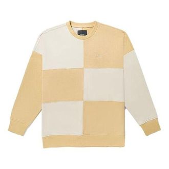 Vans Patchwork Sweatshirt Yellow White VN000BYQYUU