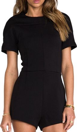 Alexander Wang Neoprene Short Sleeve Romper Size XS