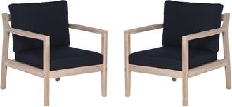 Linon Svana Set Of 2 Outdoor Side Chairs