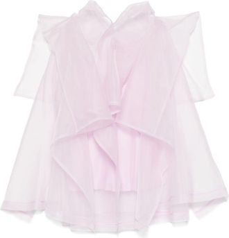 Khaite Santana Blouse - Womens - Silk