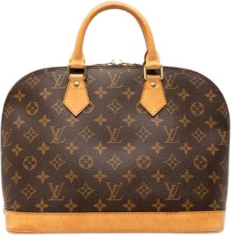 Louis Vuitton Pre-owned Handbags, female, Brown, Size: ONE SIZE Pre-owned Alma PM