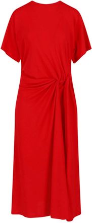 Polo Ralph Lauren Abito Maxi Con Dettaglio Ritorto