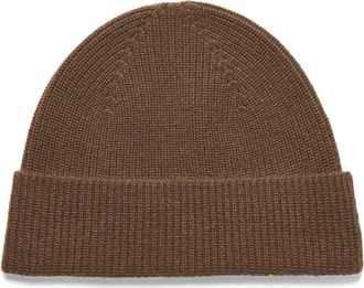 Ermenegildo Zegna Oasi Cashmere Beanie in Brown at Nordstrom