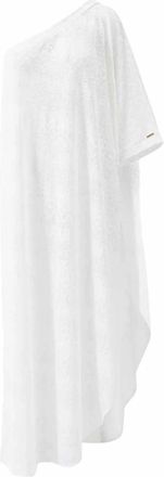 Melissa Odabash Savannah Dress - Dames - Maxi kleedjes - Wit - M - Polyester - Kleedjes