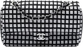 Chanel Pre-owned Vintage Double Flap Schoudertas - Dames - Vintage Schoudertas - Veelkleurig - ONE Size - Leer - Vintage