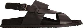 Dolce & Gabbana Sandalen - Heren - Sandalen - Zwart - 42 EU - Schoenen