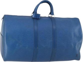 Louis Vuitton Pre-owned Weekend Bags, female, Blue, Size: ONE SIZE Pre-owned Weekend Bag