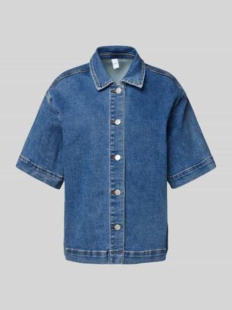 Vero Moda Regular Fit Jeansbluse mit 1/2-Arm Modell DOLMA in Jeansblau, Gr&ouml;&szlig;e 38