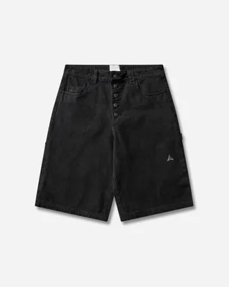 Roa Men s Ash Canvas Shorts Washed Black