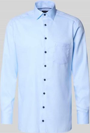 Olymp Modern Fit Businesshemd mit Kentkragen Modell NEW KENT in Bleu, Größe 39