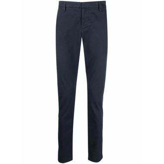 Dondup Heren, Broeken, Blauw, Maat: W38 Katoen