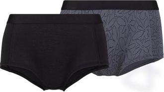 Stoic TrosaSt. Hipster 2-Pack Kunstfaserunterw&auml;sche f&uuml;r Damen | schwarz