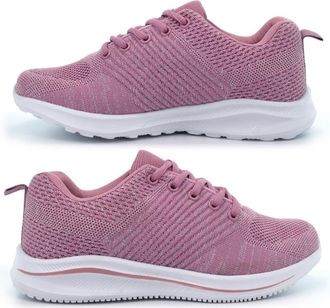 Generic Womens Lace Up Shoes Size 4 Ladies Casual Trainer Size 3 Womens Memory Foam Trainer Ladies Memory Foam Trainers Lightweight Trainers Lace Up Shoes Lig