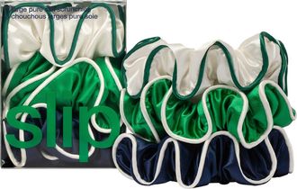 Slip Game Day 3-Pack Pure Silk Large Scrunchies at Nordstrom