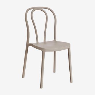 Sklum Pack De 4 Sillas De Comedor Apilables En Polipropileno Mizzi Sklum