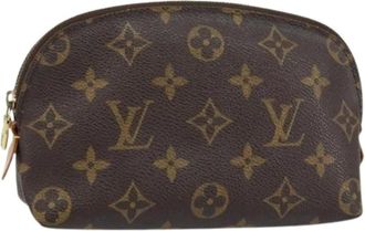 Louis Vuitton Pre-owned Clutches, female, Brown, Size: ONE SIZE Pre-owned Clutch