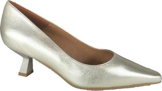 &Aacute;ngel Alarc&oacute;n Elegante Pump Schoenen Platinum - Dames - Pumps - Grijs - 37 EU - Schoenen