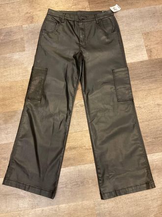 Kut from the Kloth Womens Jodi Wide Leg Pants In Black