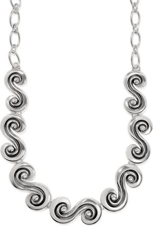 Brighton Womens Contempo Moda Necklace In Silver