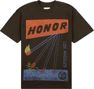 Honor The Gift Match Box T-shirt - Zwart