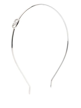 Valentino Garavani VLogo Signature haarband - Zilver